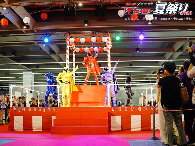 仮面ライダーガッチャード×スーパー戦隊ブンブンジャー Wヒーロー夏祭り2024の画像