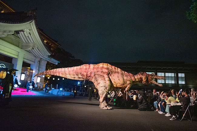 恐竜たちのナイトパレード「恐竜大夜行」レポート