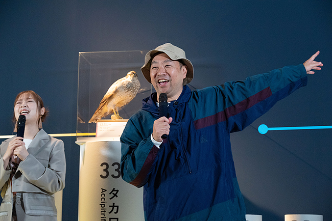 特別展「鳥 ～ゲノム解析が解き明かす新しい鳥類の系統～」レポートの写真