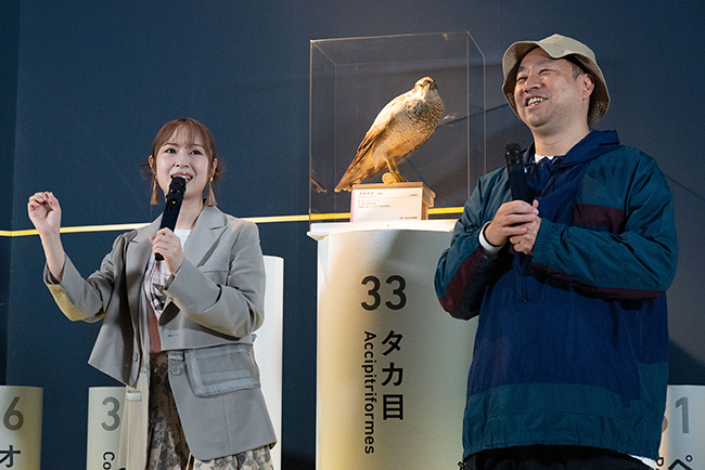 特別展「鳥 ～ゲノム解析が解き明かす新しい鳥類の系統～」レポートの写真