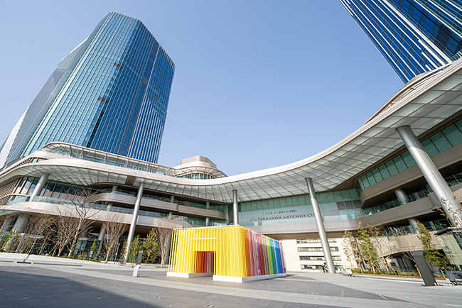 「TAKANAWA GATEWAY CITY(高輪ゲートウェイシティ)」まちびらきの写真