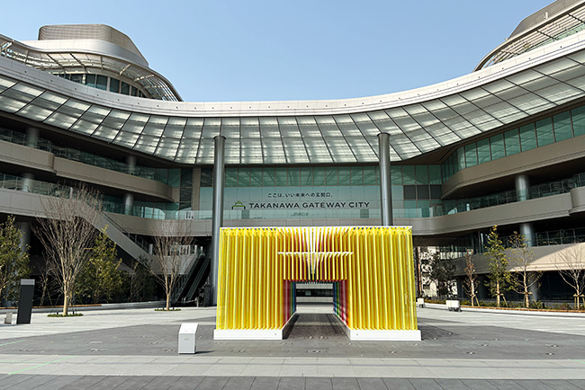 「TAKANAWA GATEWAY CITY（高輪ゲートウェイシティ）」まちびらきの写真
